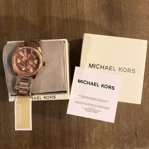 Michael Kors Women’s Rose Gold Watch NWT